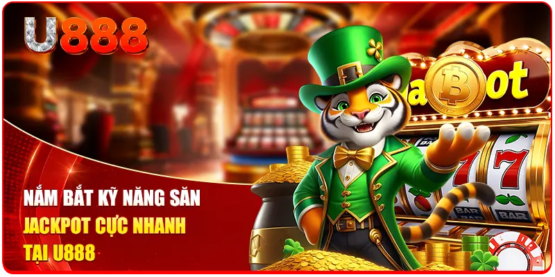 Nắm bắt kỹ năng săn jackpot cực nhanh tại U888